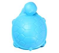 POPETPOP Mini 3d Turtle Aquarium Magnetic Brush for Fish Tank and Glass Cleaning, Environmental Plastic Material, Convenient to Clean with Adorable Cartoon Design