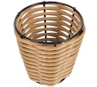 POPETPOP Mini Bamboo Lampshade Woven Lamp Cover Protective Light Diffuser for Bedroom Pendant Light