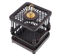 POPETPOP Mini Cricket Habitat Ebony Material Boys and Girls' Learning Tool Observation Box for Insects