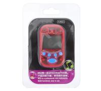 POPETPOP Mini Electronic Metronome for Guitar and Piano Precise Beat and Rhythm Improvement, Red Plastic and Metal Construction, Compact Design Suitable for Beginners and Professionals