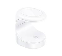 POPETPOP Mini Nail Lamp Portable Manicure Nail Lamp USB Powered Lightweight Abs Material White Suitable for Home Use Won't Let Hands Tan