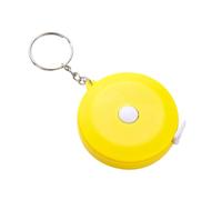 POPETPOP Mini Plastic with Measure Tape Precision High Ring Portable Design and Measurement Yellow Metal Random Color for Body Height Suitable for Home and Outdoor Use