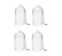 POPETPOP Mini Succulent Plant Pot Pendant Keychain Charm Portable Micro Landscape Decor for Car Bag