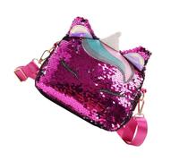 POPETPOP Mini Unicorn Shaped Crossbody Purse with Pu Leather Material and Easy to Clean Feature, Casual Fashion Shoulder Bag Suitable for Beach and Cosmetics