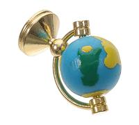 POPETPOP Miniature Globe Funny Decorative Globe Model for Dollhouse Decor Mini Globe Photography Prop for Bedroom Dining Room Micro House Decoration