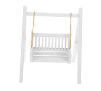 POPETPOP Miniature Swing Doll House Decoration Charming Swing for Dollhouse Crafts Engaging Dollhouse Accessory for Imaginative Play Fun Miniature Furniture