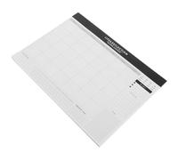 POPETPOP Monthly Undated Plain and Simple A4 Monthly Planner Notepad, Small Paper Calendar Organizer with Weekly Planning, Study Schedule and To-do List for Office and Home Use