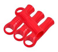 POPETPOP Mop Handle Replacement End Cap 4Pcs Plastic Accessories 25Mm Diameter for Dustpan Rod and Clothesline Pole Repair