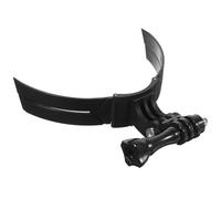 POPETPOP Motorcycle Helmet Chin Mount Bracket 2nd Gen Universal Motorcycle Helmet Camera Mount for Action Cameras Outdoor Riding Accessories