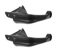 POPETPOP Motorcycle Universal Handguards Hand Guards Replacement for Motorcycle Brake Clutch Lever, Black Plastic Metal, Impact Resistant, with Installation Tools
