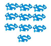 POPETPOP Multi-function Plastic Fixed Clamp 10pcs Aquarium Clips for Water Tube Fish Tank Hose Holder