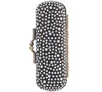 POPETPOP Multi-Functional Lipstick Bag with Mirror Alloy Small Makeup Organizer for Purse Cosmetic Storage Box with Antique Plating and Chinese Style Design