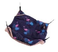 POPETPOP Multi-purpose Pet Hamster Bed Chinchilla Hammock Guinea Pig Resting Bed Squirrel Sleep Nest Winter Hammock Random Color