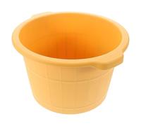 POPETPOP Multifunctional Plastic Foot Basin Heightened Design for Home Use Foot Soak Bath with Built-in Massage Points