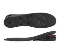 POPETPOP Multilayer Shoe Lift Insoles with Removable Height Increase Inserts, Shock Absorbing Invisible Heel Lift Insoles for Men and Women, Fits UK Sizes 2-10, 4cm Height Increase