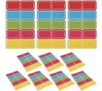 POPETPOP Multipurpose Name Tag Stickers 10 Sheets Self-Adhesive Price Labels for Bible Study School and Office Use