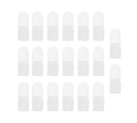 POPETPOP Nail Polish Varnish Protector Covers Nail Polish Shield 20 Pieces Easy to Use Plastic Protecting Wet for Finger Tips for DIY Art