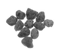 POPETPOP Natural Black Volcanic Meteorite Stones 2-3cm 200g Set Aquarium Gravel Landscaping Rocks for Fish Tank and Indoor Garden Pot Decoration