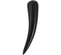 POPETPOP Natural Horn Muscle Scraper Black Massage Tool for Neck and Back Care, Handheld Body Scraping Stick for Muscle Massage and Relaxation, for Home Use and Family