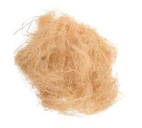 POPETPOP Natural Raffia Grass Nest Materials for Birds and Small Pets, Comfortable and Warm Bird Nesting Material, for Indoor Creating and Hiding Places, 1 Bag of Khaki Bedding