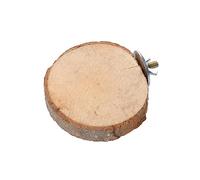 POPETPOP Natural Wooden Springboard Bird Leap Stand Rack Branch Perches for Parrots Small Animals