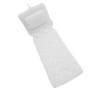 POPETPOP Non-slip Bath Mat Spa Bathtub Pillow Tub Bath Pillows Bathtub Headrests Full Body Bathmat Bathtub Head Cushion Bath Pillows for Tub Polyester (polyester) Neck Upholstered
