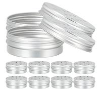 POPETPOP Nose Scent Container 20 pcs Tins Silver Round Dog Tin Holder Scent Equipment Work Accessory Aluminum Container Nose Dogs for Containers Odor Tool Metal Case Training Sniffle Puppy Scent