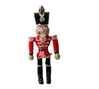 POPETPOP Nutcracker Soldier Brooch Christmas Enamel Pin Brooch for Holiday Party Women