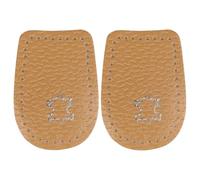 POPETPOP of Supportive Latex and Microfiber Leather Heel Pads 1 Pair Non-Skid Thick Heel Cushions for Shoes for Sports Shoes and Boots Comfortable for Men and Women