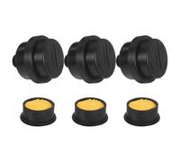 POPETPOP Oil Free Air Compressor Silencer Muffler and Built-in Muffler Structure 6pcs with Threaded Joint Design Plastic Air Compressor Intake Filter and Quick for Generators and Blowers