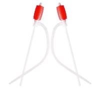 POPETPOP Oil Suction Pump and Gasoline Siphon Hose 2Pcs Manual Fuel Transfer Pump Water Transfer Hose for Car Fuel and Kerosene