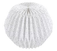 POPETPOP Origami Small Lampshade Ceiling Light Cover, Geometric Foldable Paper Lamp Shade with E27 Base for Indoor Use, Modern Style Replacement Lampshades for Living Room and Bedroom