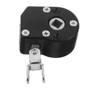 POPETPOP Outdoor Awning Worm Gear Crank Tool with Precision Aluminum Alloy for Caravan and Camping Sunshade Manual Repair and Adjustment