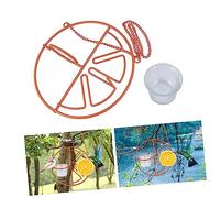 POPETPOP Outdoor Indoor Hummingbird Feeding Station Creative Design for Canary Parrot Lark Made of Safe Material