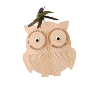 POPETPOP Owl Design Sisal Cat Scratch Board with Turntable Pet Toy for Clawing Exercise Protect Your Furniture