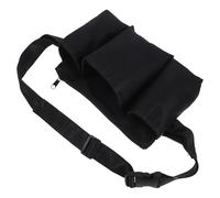 POPETPOP Oxford Cloth Waist Bag Portable Massage Bottle Utility Tool Belt with Protective Design Stylish Modern Aesthetic for Massage Therapists On-the-go Use