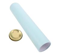 POPETPOP Paper Poster Tube for Blueprints and Maps Storage with Metal Caps, Sturdy and Lightweight Art Shipping Tube for Warehouse and Educational Institutions, Easy Identification