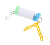 POPETPOP Parrot Hanging Chewing Paper Roll Bird Cage Pet Bird Chewing Plaything Suitable for Parrots Random Color Sturdy Chew Pendant