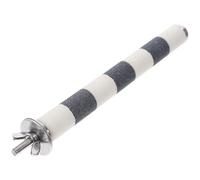 POPETPOP Parrot Perch Bird Cage Standing Rod 20Cm Claw Grinding Stick for Cockatiel and Budgie Resting