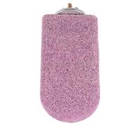 POPETPOP Parrot Perch Stand with Purple Calcium Grinding Stone Chew for Birds Bird Cage Accessory Platform for Parakeets Sturdy Molar Grinding Station