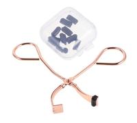 POPETPOP Partial Eyelash Curler, Mini Lash Curling Tool with Refill Pads, Designed for Inner and Outer Corners, Suitable for Outdoor Activities and Everyday Makeup