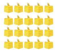 POPETPOP Party Treat Box Bee Foldable Paper Candy Packaging Box for Candies and Chocolates, Yellow European Style Creative Design, Easy Storage, Light Weight, Home Festival Gift Wrapping