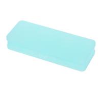 POPETPOP Pencil Case Pp Pencil Box with Snap Closure Large Capacity Double Layer Compact and Portable Easy to Organize with Stylish Green Design for School and Office