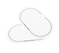 POPETPOP Percussion Protective Drum Head Patch 2Pcs White Reusable Drum Skin Accessories