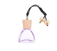 POPETPOP Perfume Delicate Bottle Car Air Refillable Glass 12ml Pendant for Freshener with Appearance, Relax and Mind Body, Suitable Interior, Cabinet, and Office Use