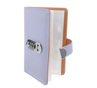 POPETPOP Personal Finance Binder with Lock Water Resistant Cash Organizer Book Secure Savings Planner for Home and Business Portable Financial Management with Stylish Design