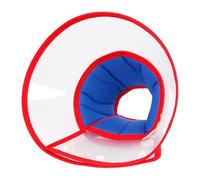 POPETPOP Pet Anti-bite Collar for Dogs and Cats, Blue L Size Waterproof Protective Neck Cone, Anti-lick and Anti-scratch Pet Cone Collar for Post-surgery Healing