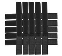 POPETPOP Pet Bootie Bands 10Pcs Adjustable Paw Cover Fasteners Water Repellent Material Doggie Footwear Holders for Active Dogs Outdoor
