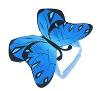 POPETPOP Pet Butterfly Dog Costume Butterfly Wings Cape for Pet Cat Dogs Halloween Festival Cosplay Costume Blue