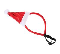 POPETPOP Pet Christmas Headband Dog Cat Holiday Hair Accessory Red Christmas Party Costume Headdress Pets Wear